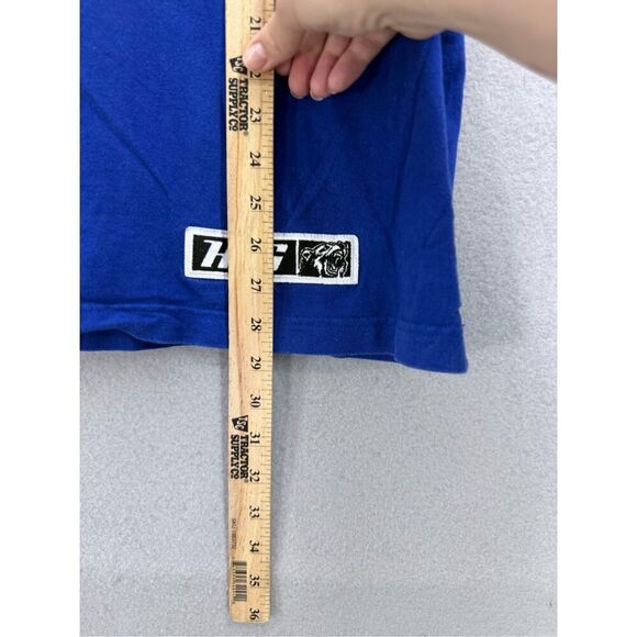 Hustle Gang Mens Blue Short Sleeve Crew Neck Bear Graphic Print T-Shirt Size 2X - Picture 6 of 8